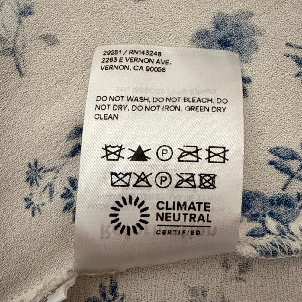 Reformation Pacey Cottagecore Dress in Lula Print Bohemian Size 2 - Picture 13 of 16